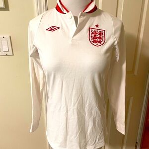 Umbro Team England National Football Jersey Top
